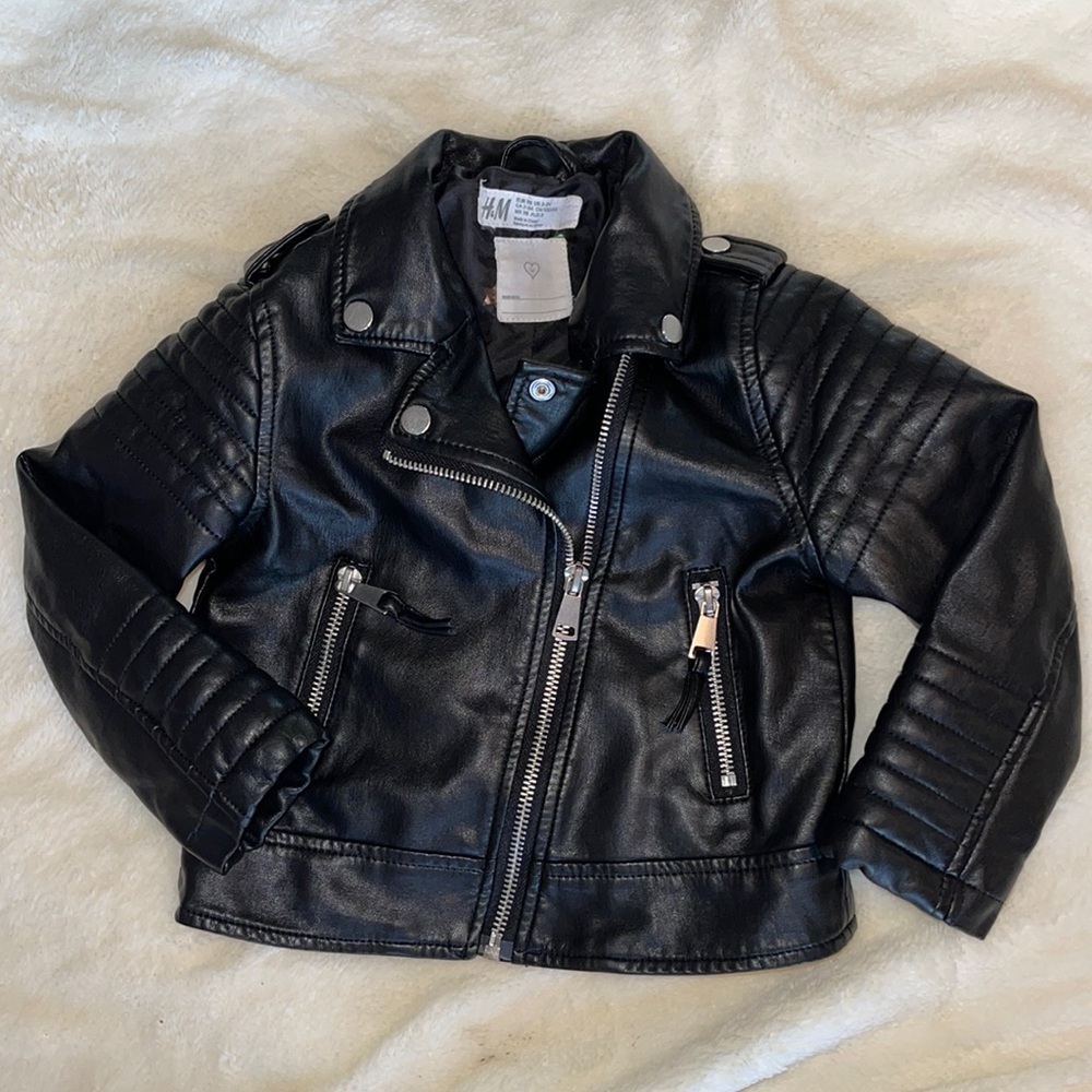 Toddler Leather Jacket